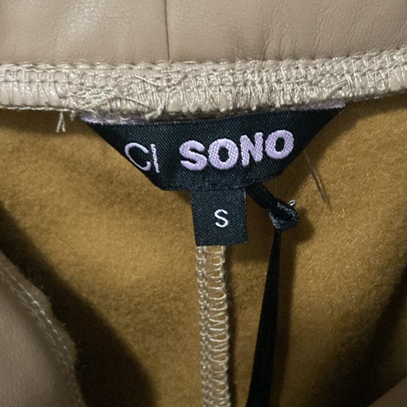 CI SONON faux leather leggings - Picture 3 of 5